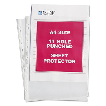 C-Line® Standard Weight Poly Sheet Protectors, Clear, 2", 11 3-4 X 8 1-4, 50-bx freeshipping - TVN Wholesale